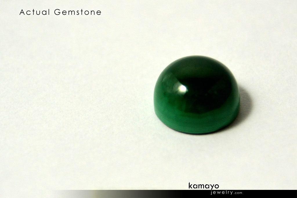 MALACHITE GEMSTONE - 10mm Round Green Loose Stone