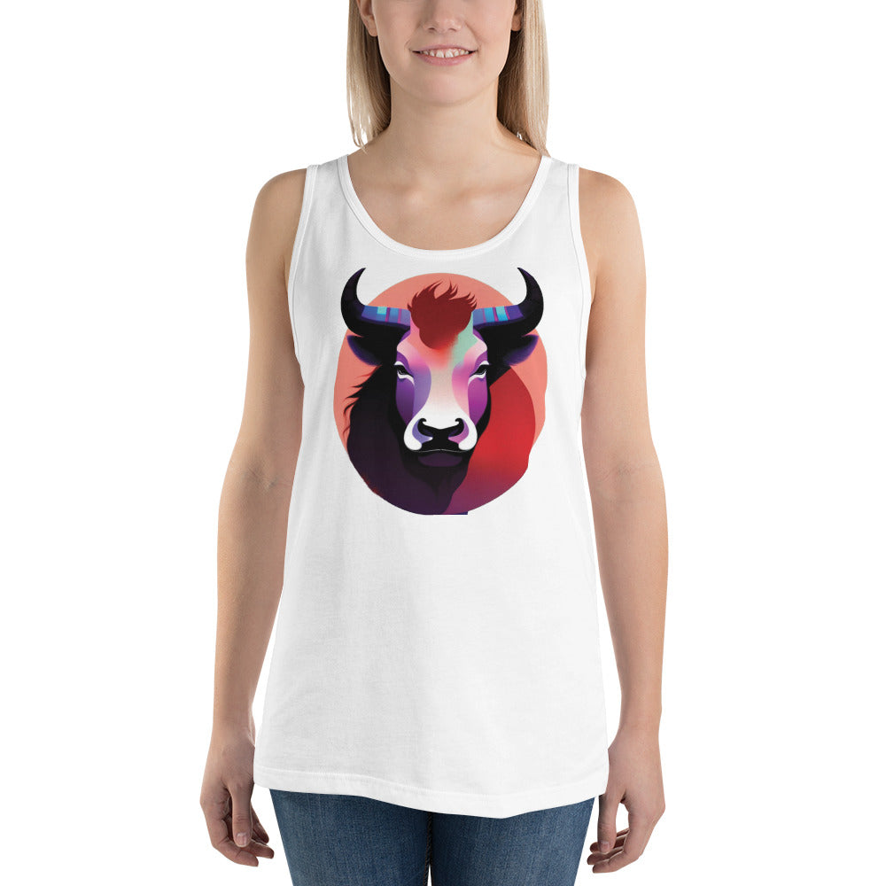 Taurus Tank Top - White