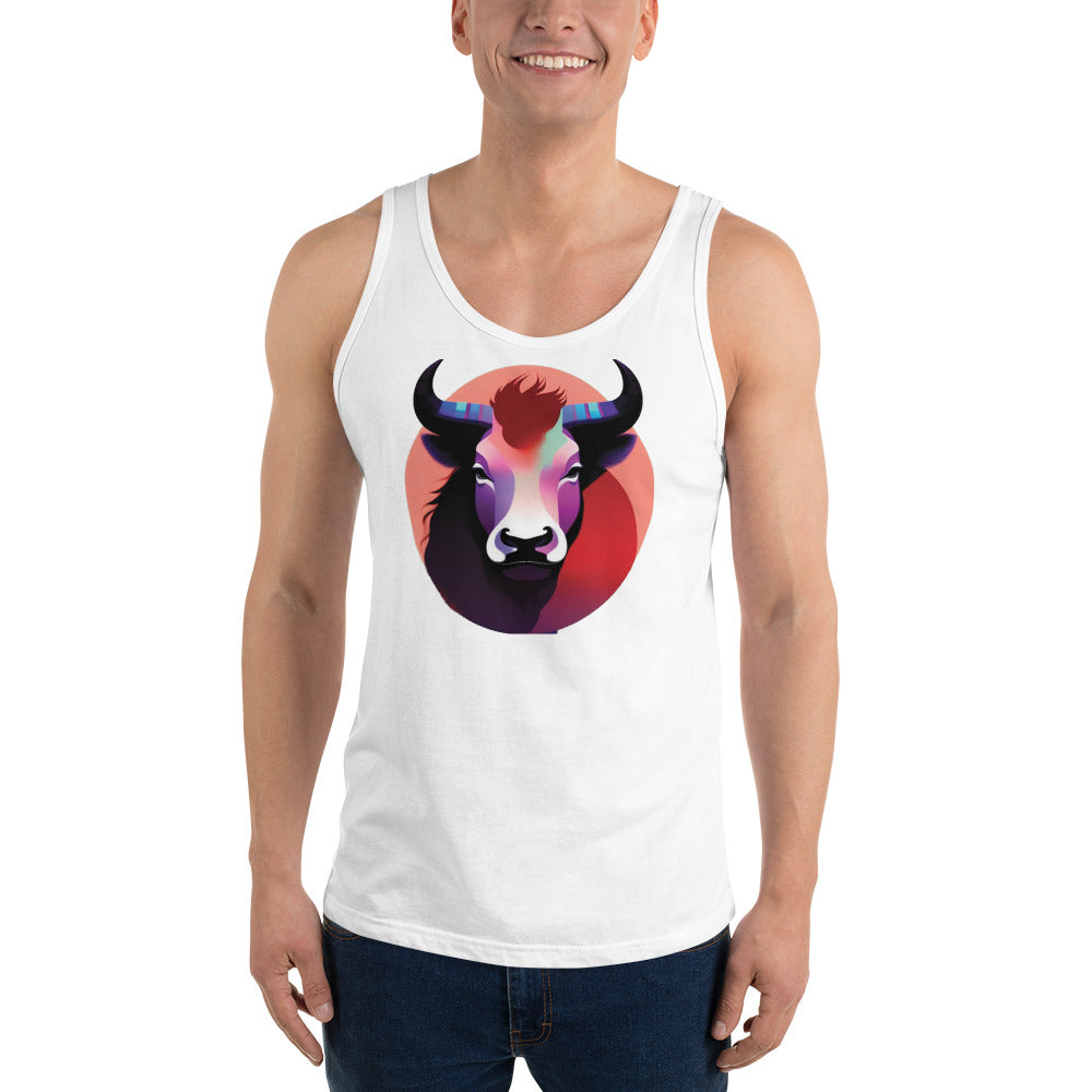 Taurus Tank Top - White