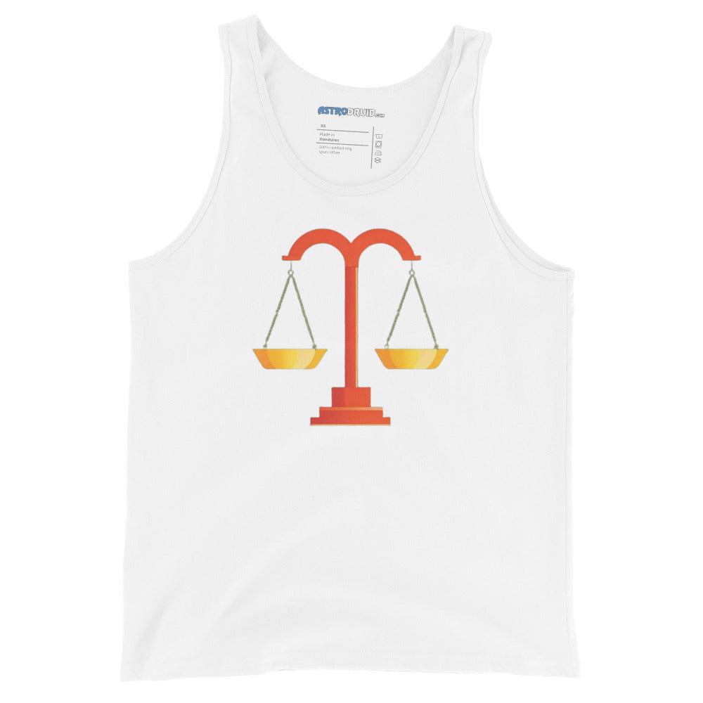 Libra Tank Top - White