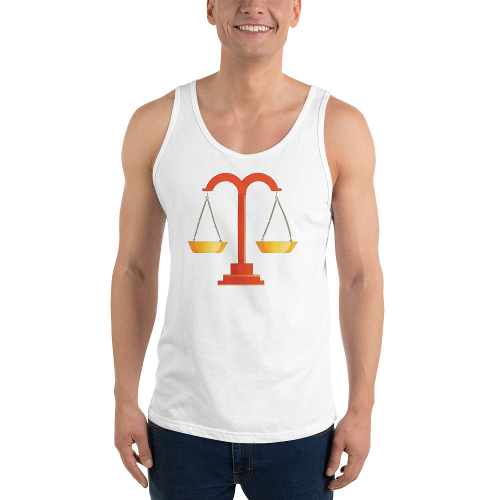 Libra Tank Top - White