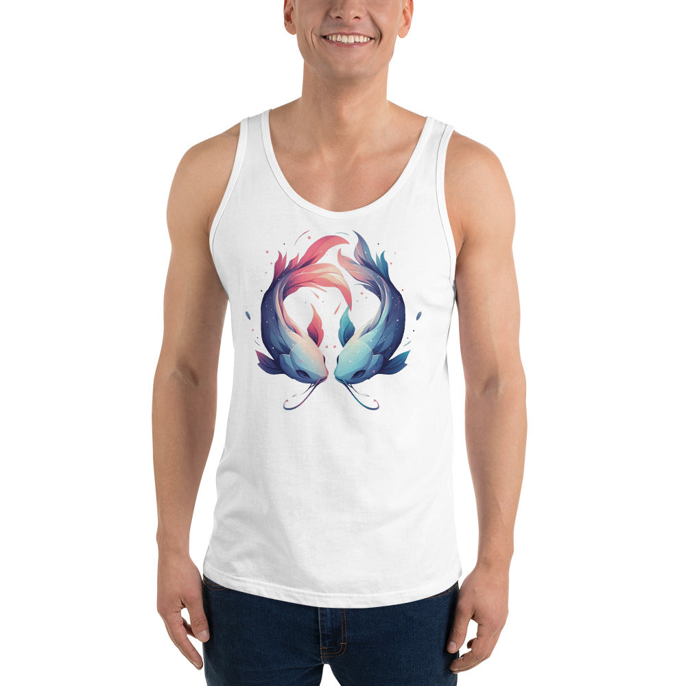 Pisces Tank Top - White