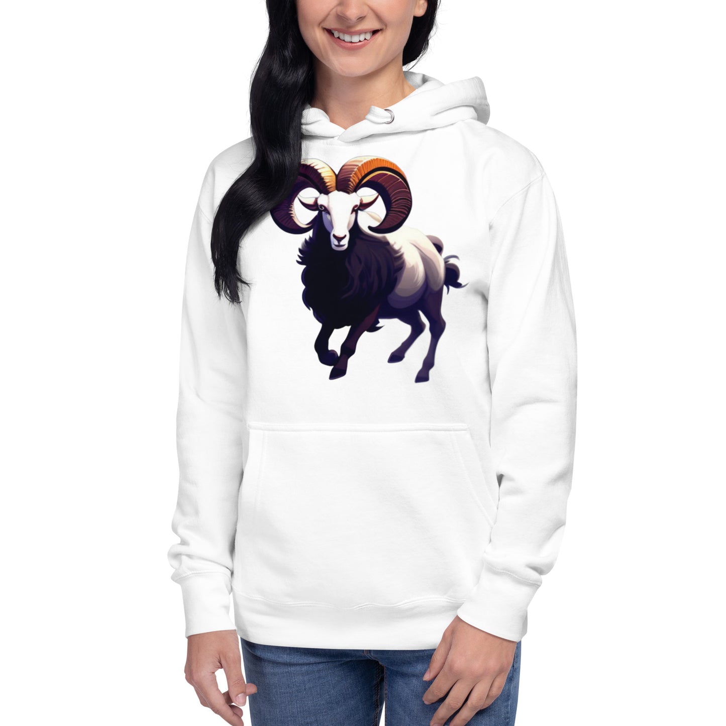 Aries Hoodie - White