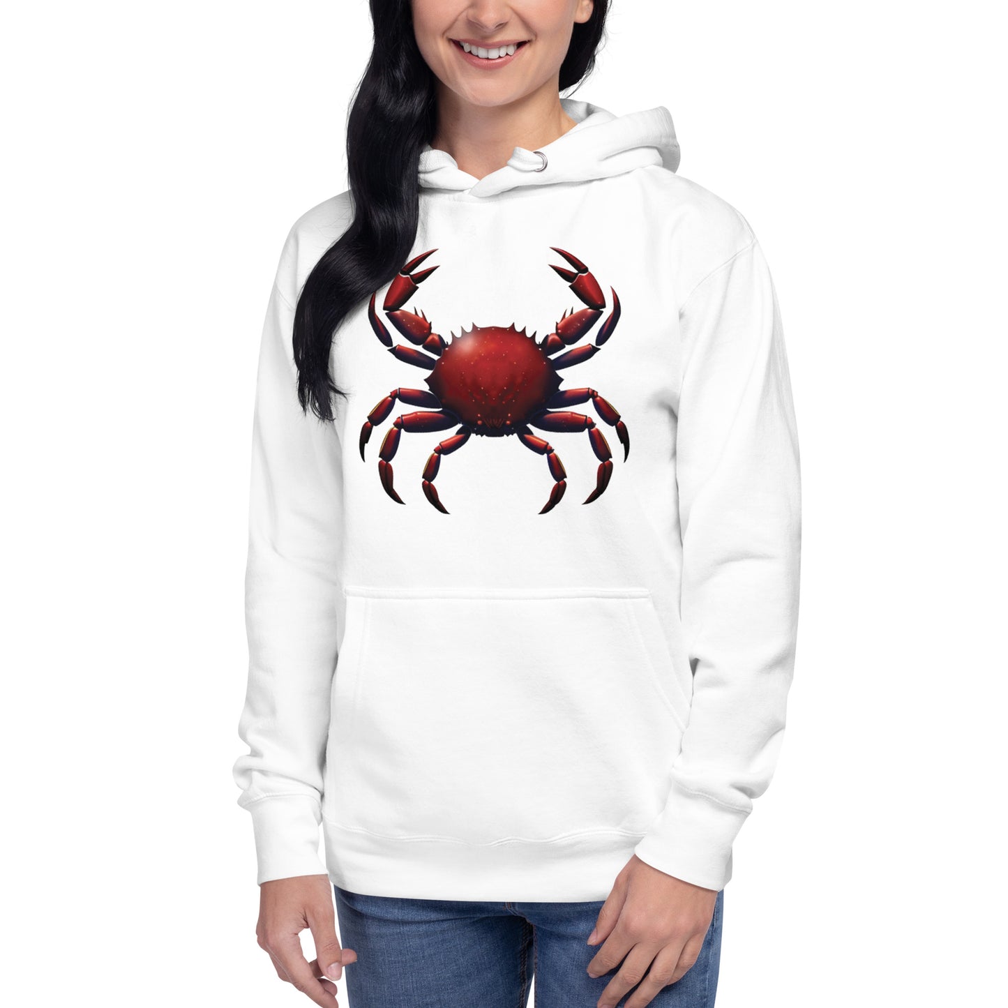 Cancer Zodiac Hoodie - White