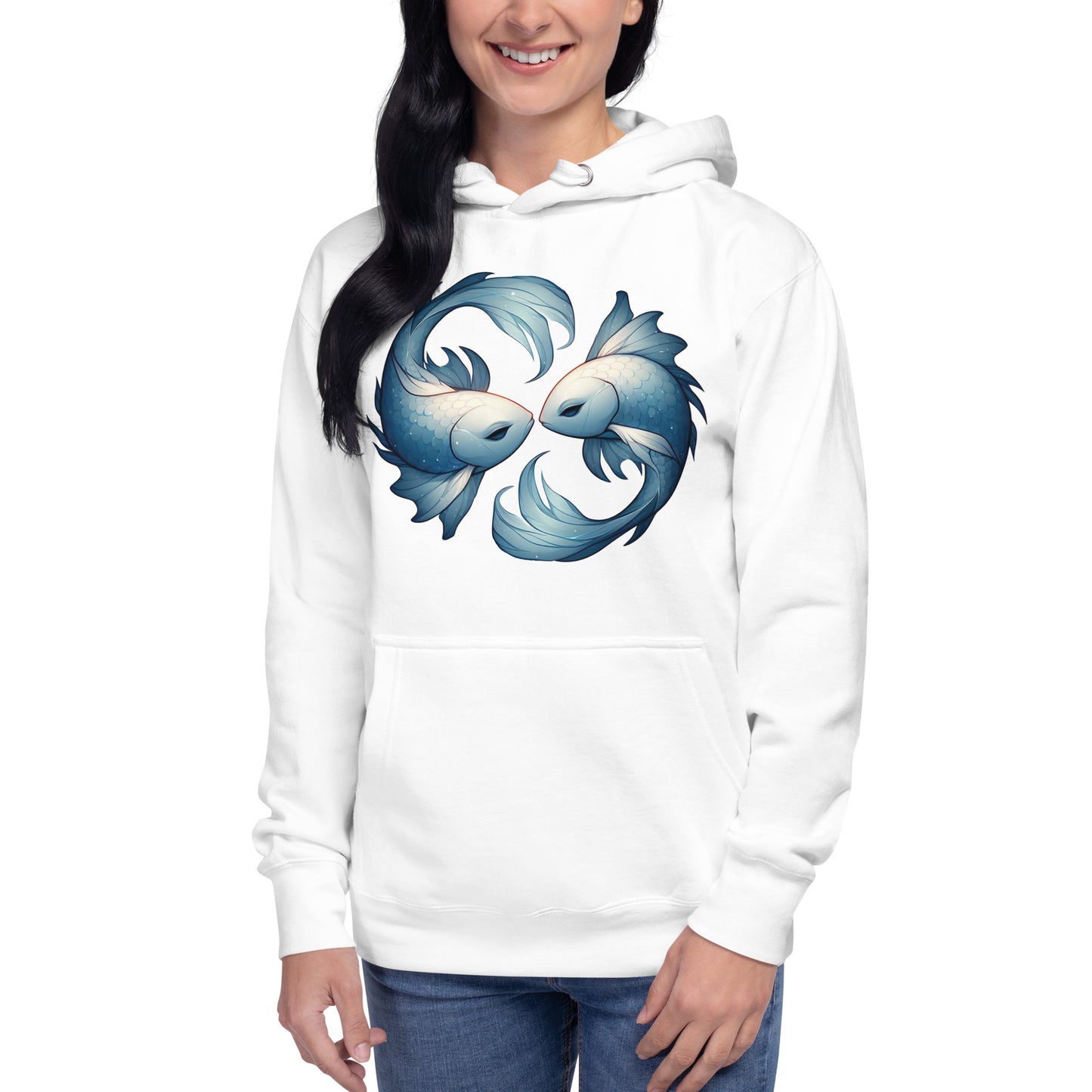 Pisces Hoodie - White