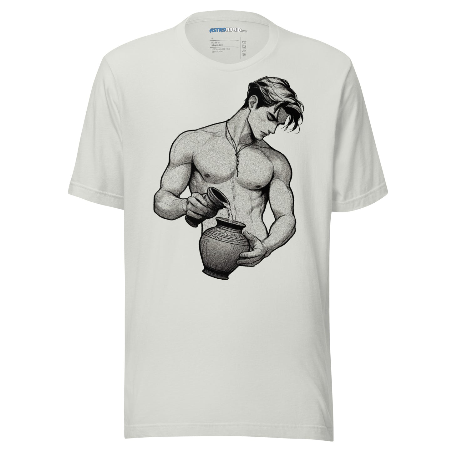 AQUARIUS SHIRT - Water Bearer Sketch