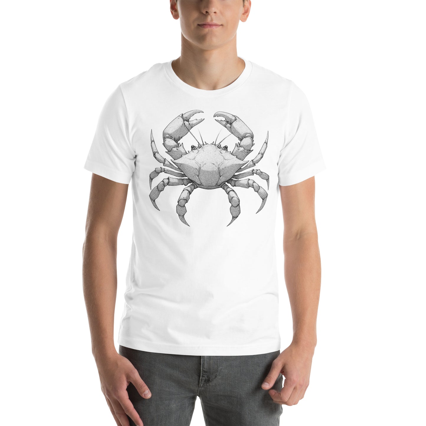 CANCER T-SHIRT - Crab Sketch