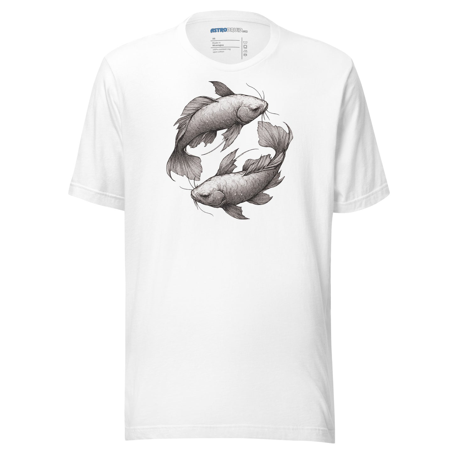 PISCES SHIRT - Fish Sketch