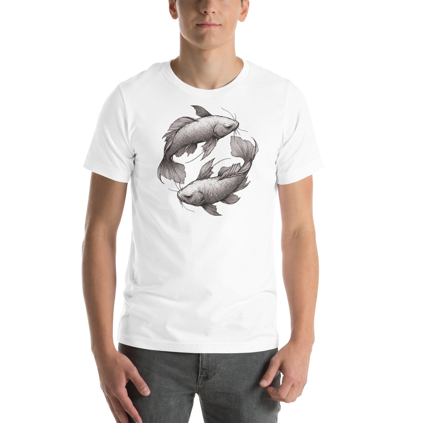 PISCES SHIRT - Fish Sketch