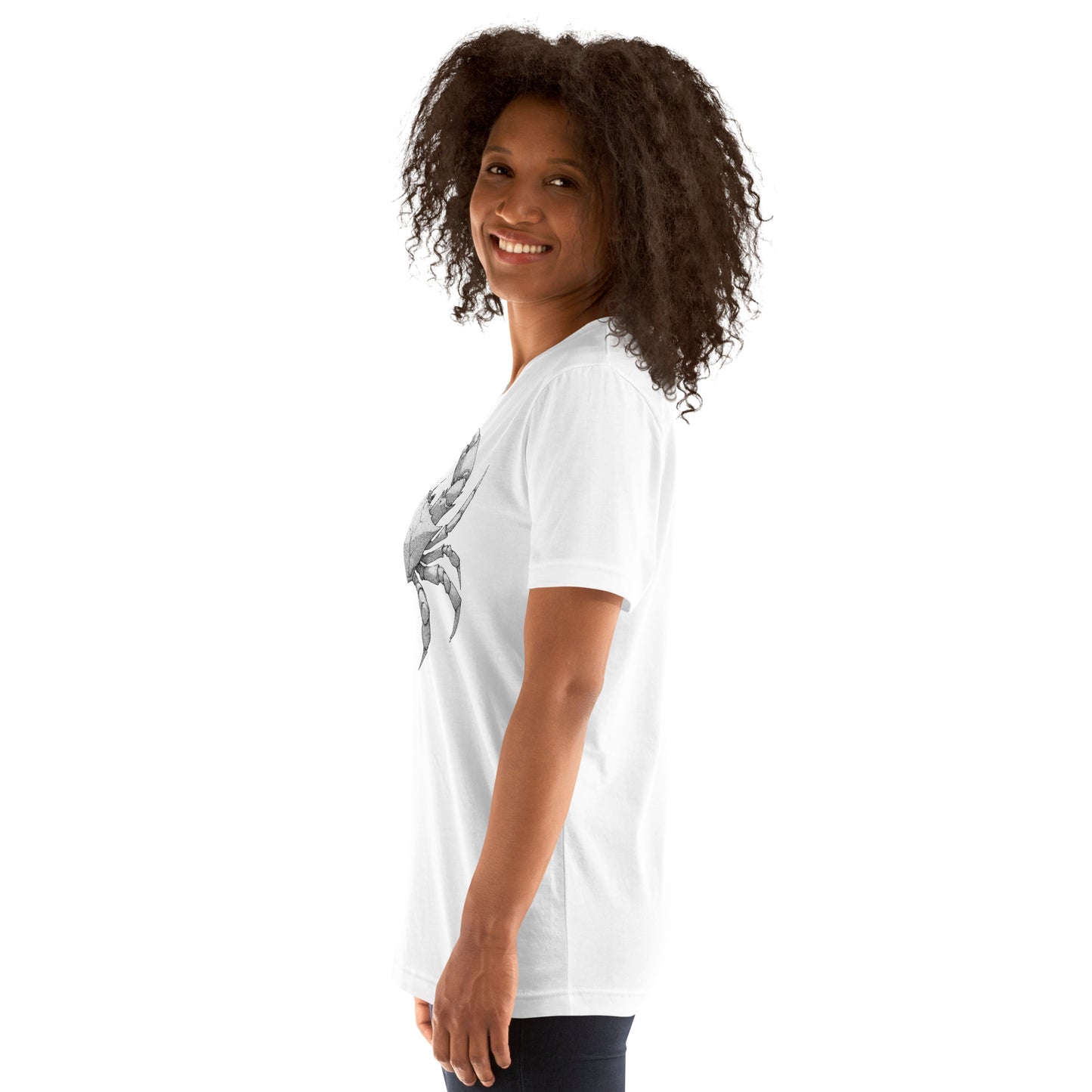 CANCER T-SHIRT - Crab Sketch