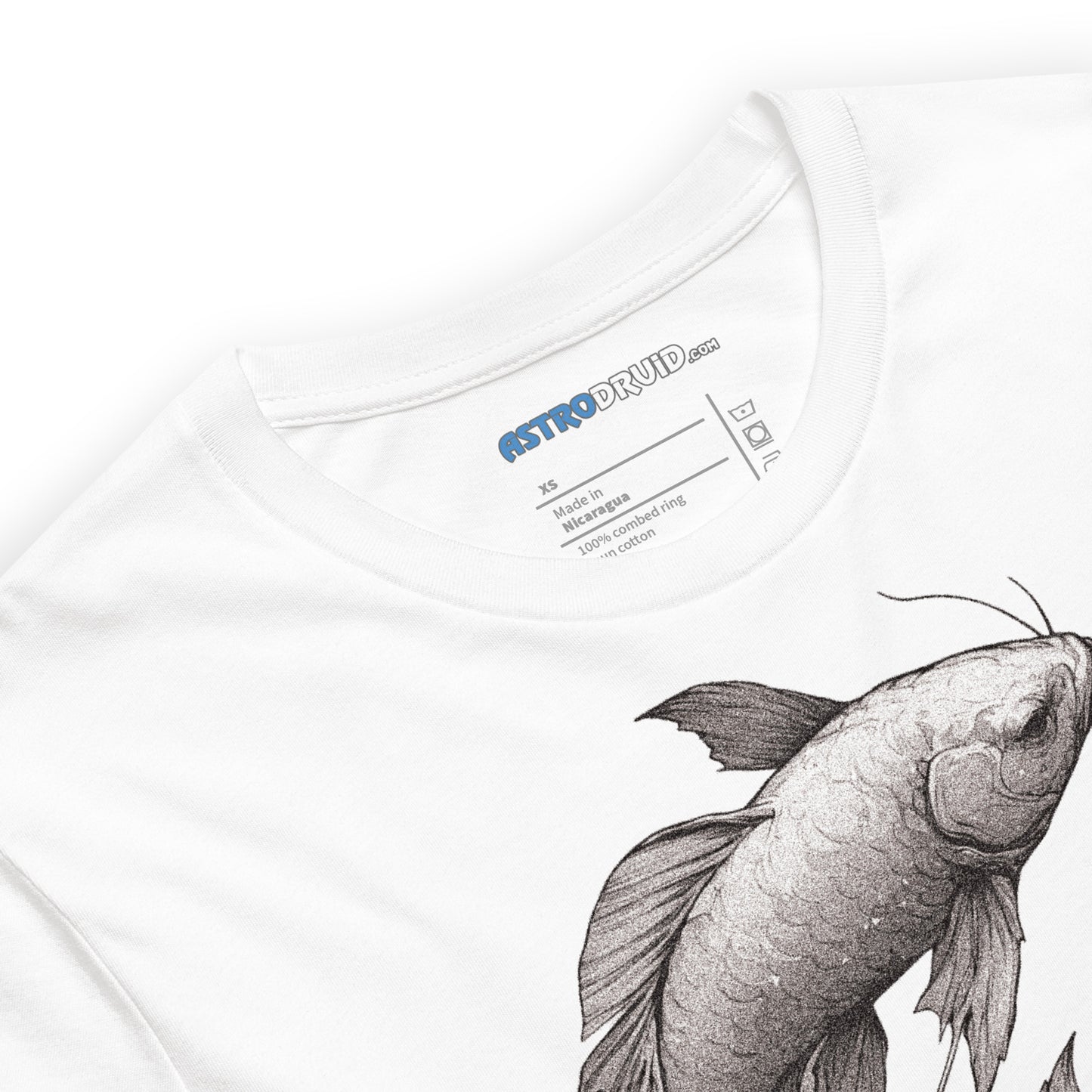 PISCES SHIRT - Fish Sketch