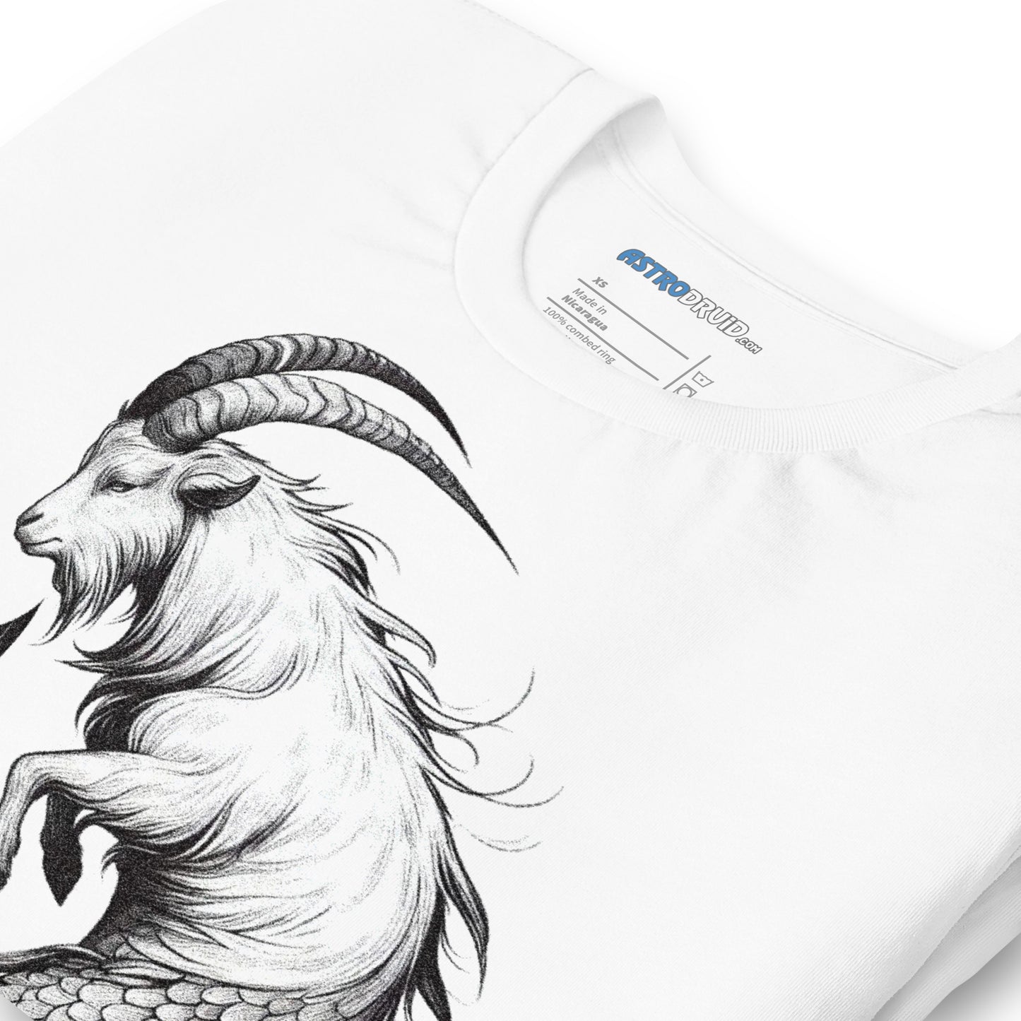 CAPRICORN SHIRT - Goat Sketch