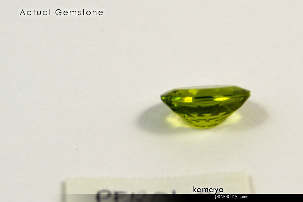 PERIDOT GEMSTONE - 10x8mm Oval Green Loose Stone