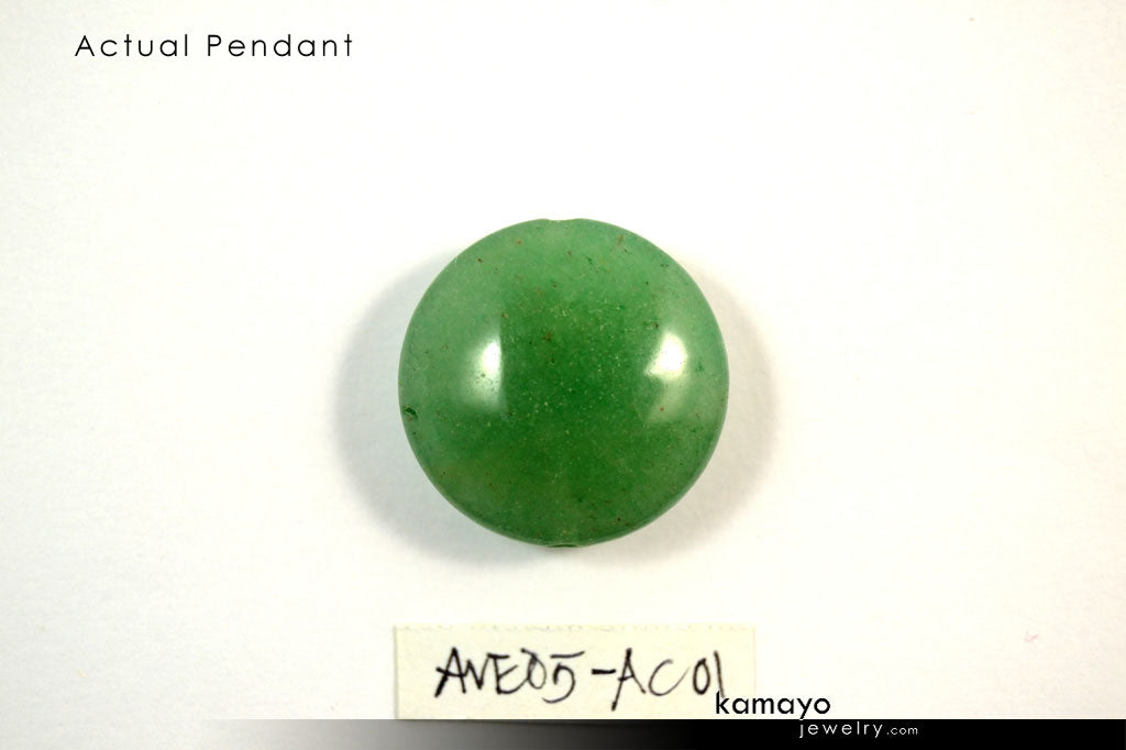 CANCER BRACELET - Green Aventurine Pendant and Moonstone Beads