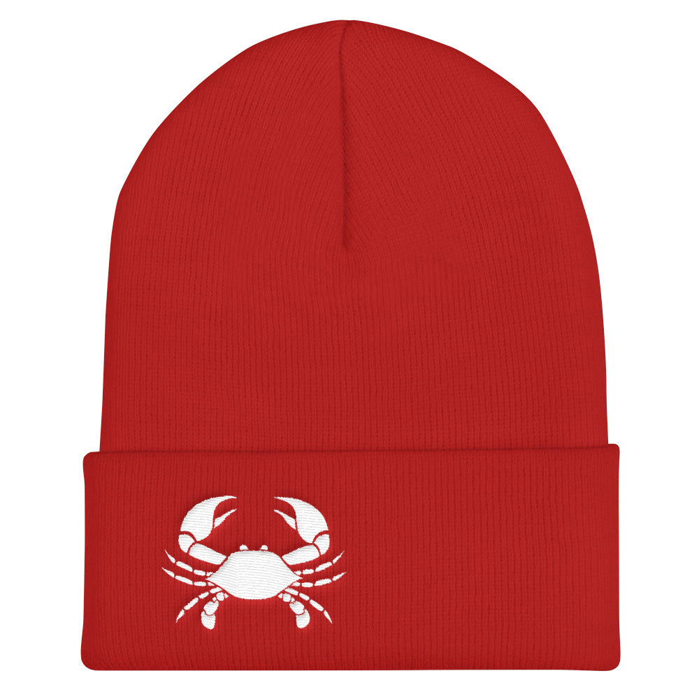 Cancer Beanie - Zodiac Symbol Design