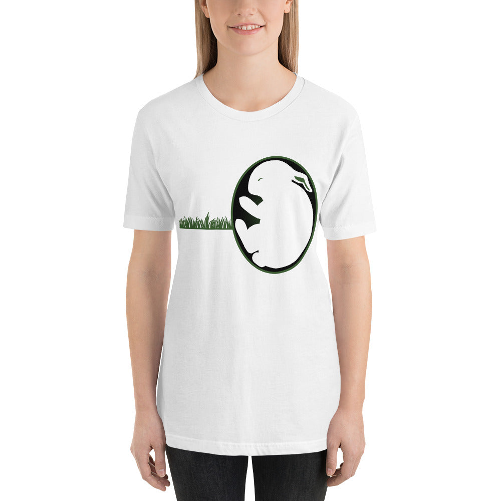 Bunny in Egg Unisex T-Shirt