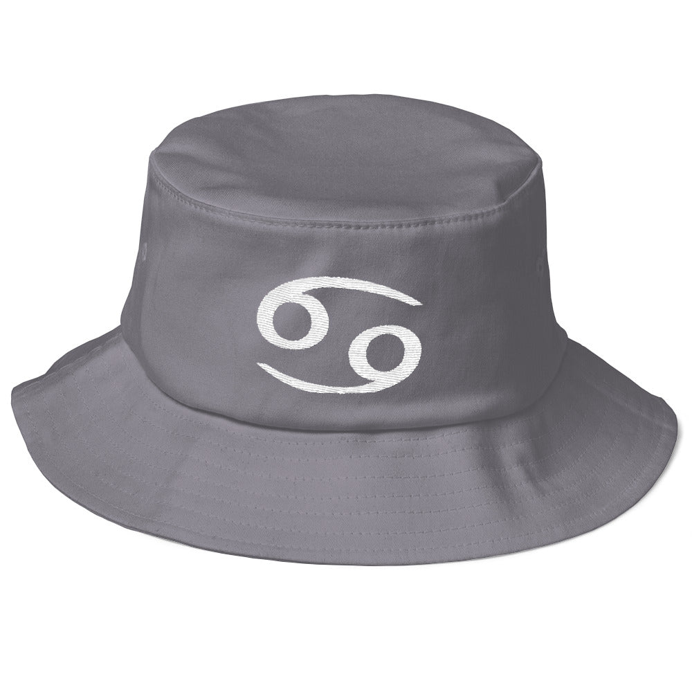 Cancer Hat - Zodiac Text Symbol Design