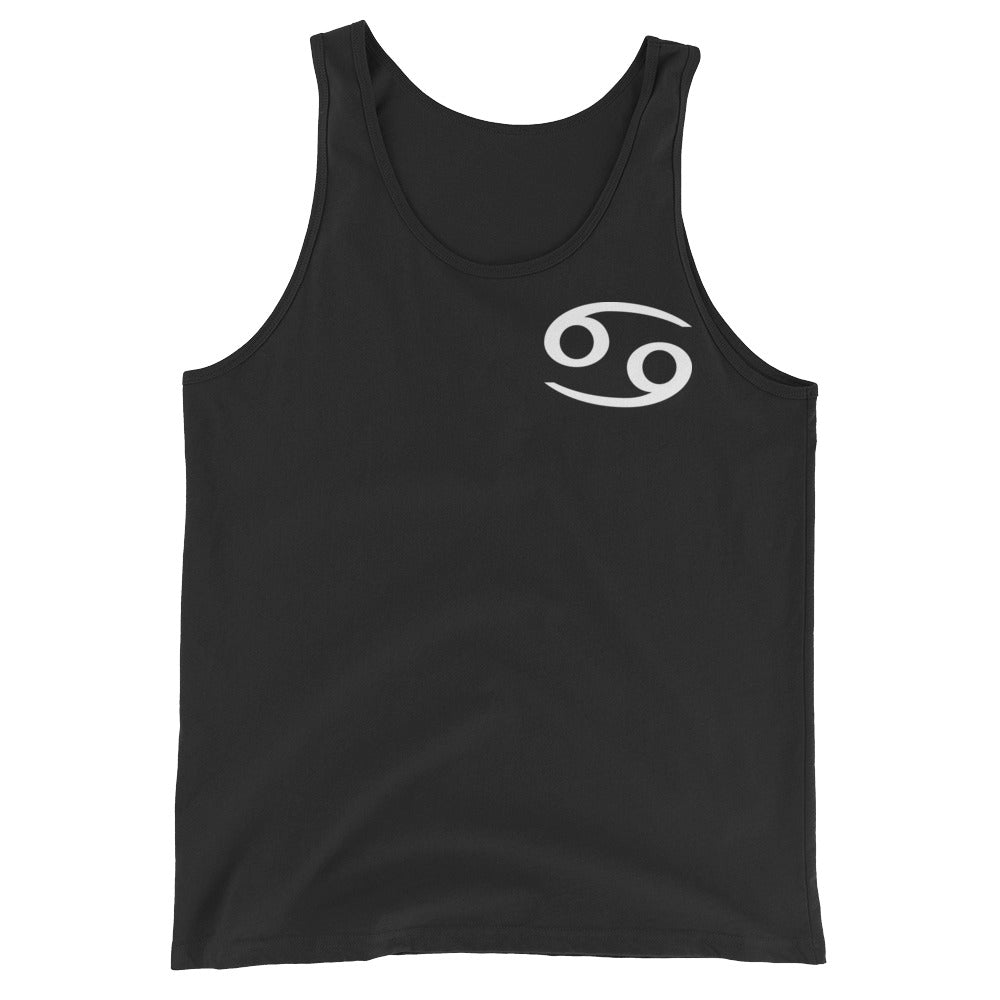 Cancer Tank Top - Zodiac Glyph Design