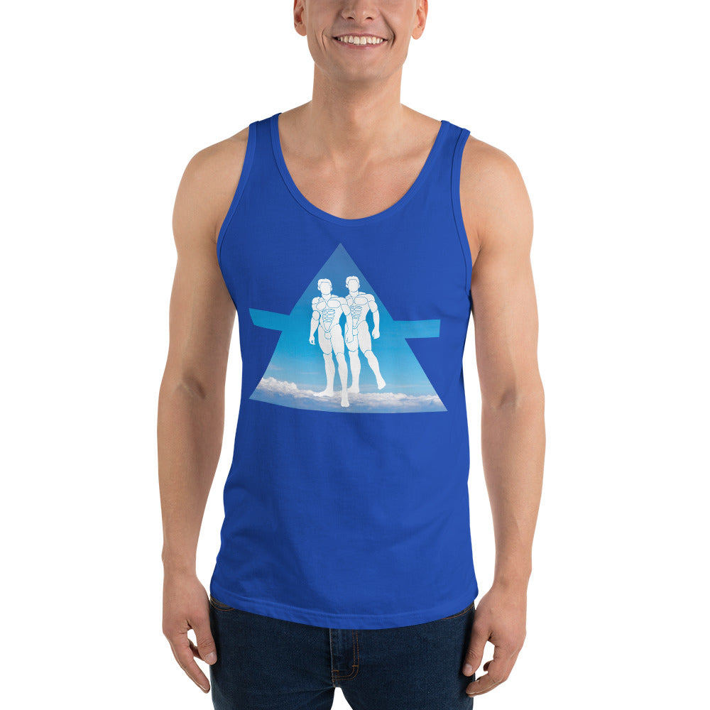 GEMINI TANK TOP - Sign Element Design - Sleeveless Shirt for Men