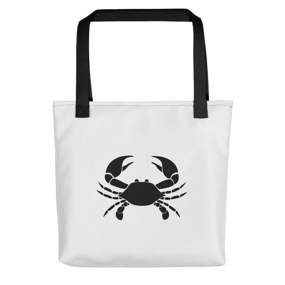 Cancer Tote Bag - Zodiac Symbol Design