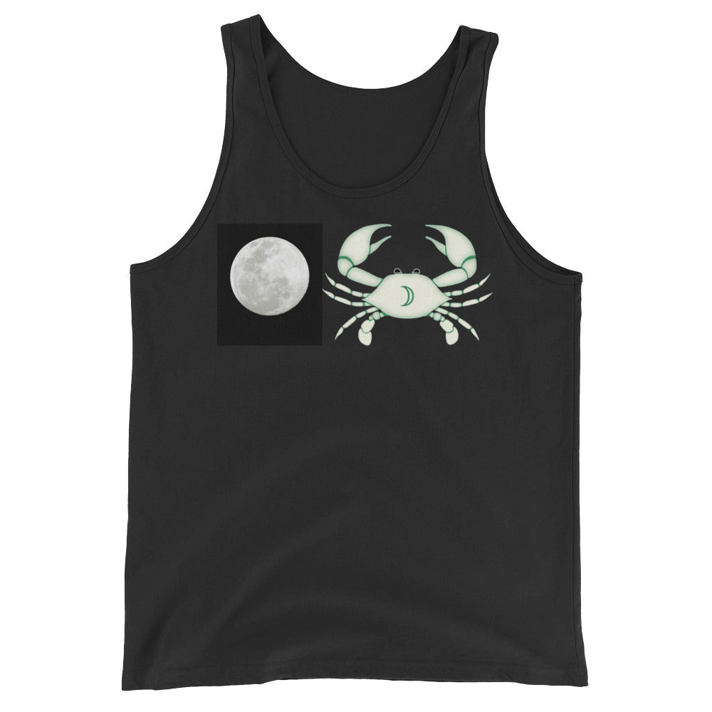 Cancer Tank Top - Sign Ruling Planet Design