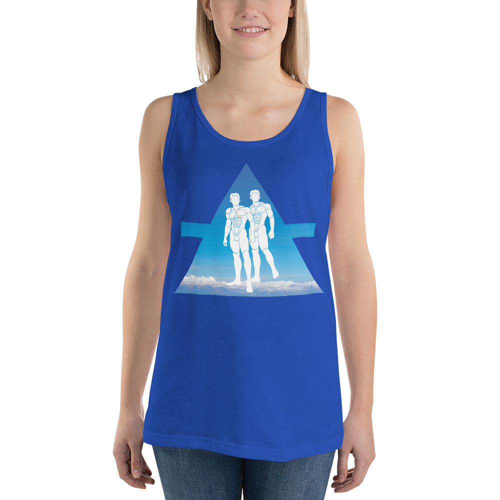 GEMINI TANK TOP - Sign Element Design - Sleeveless Shirt for Women