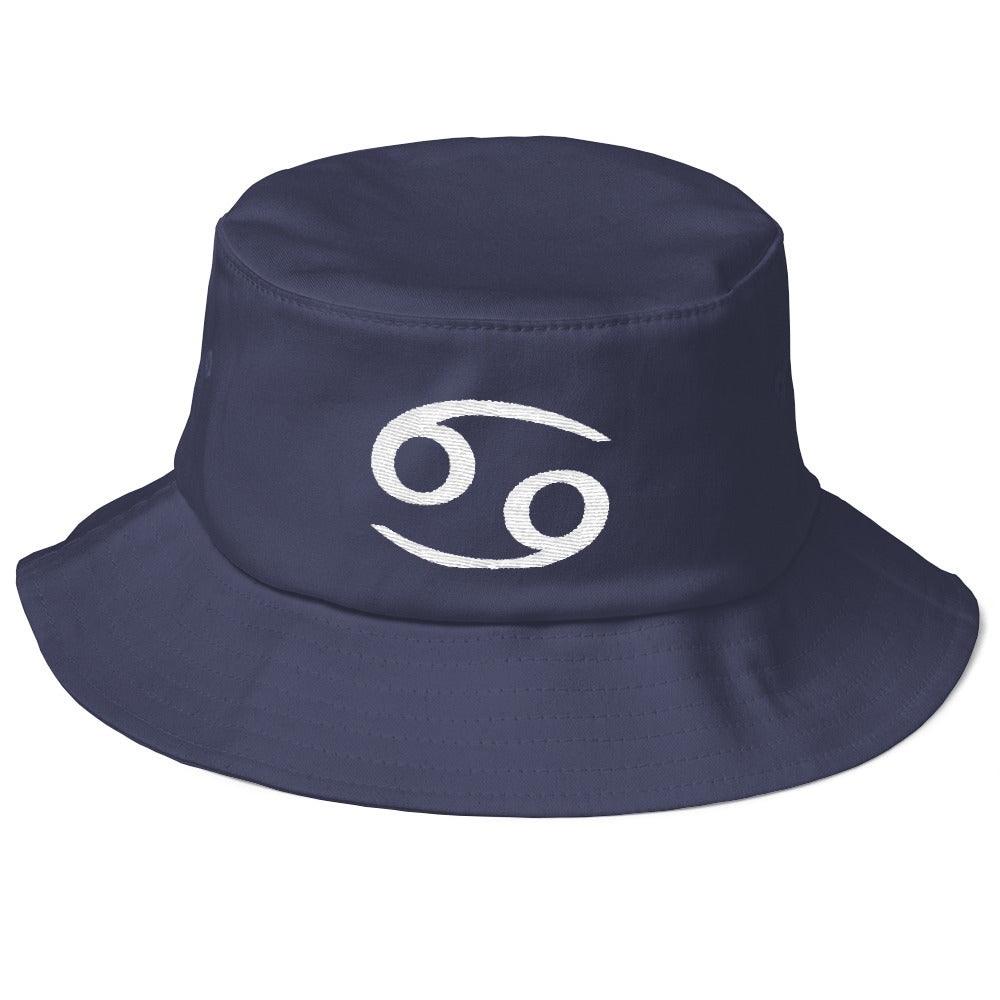 Cancer Hat - Zodiac Text Symbol Design