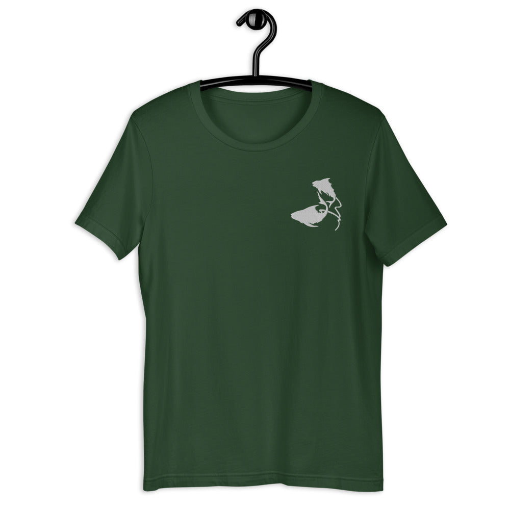 PISCES T-SHIRT - Pisces Symbol Embroidery