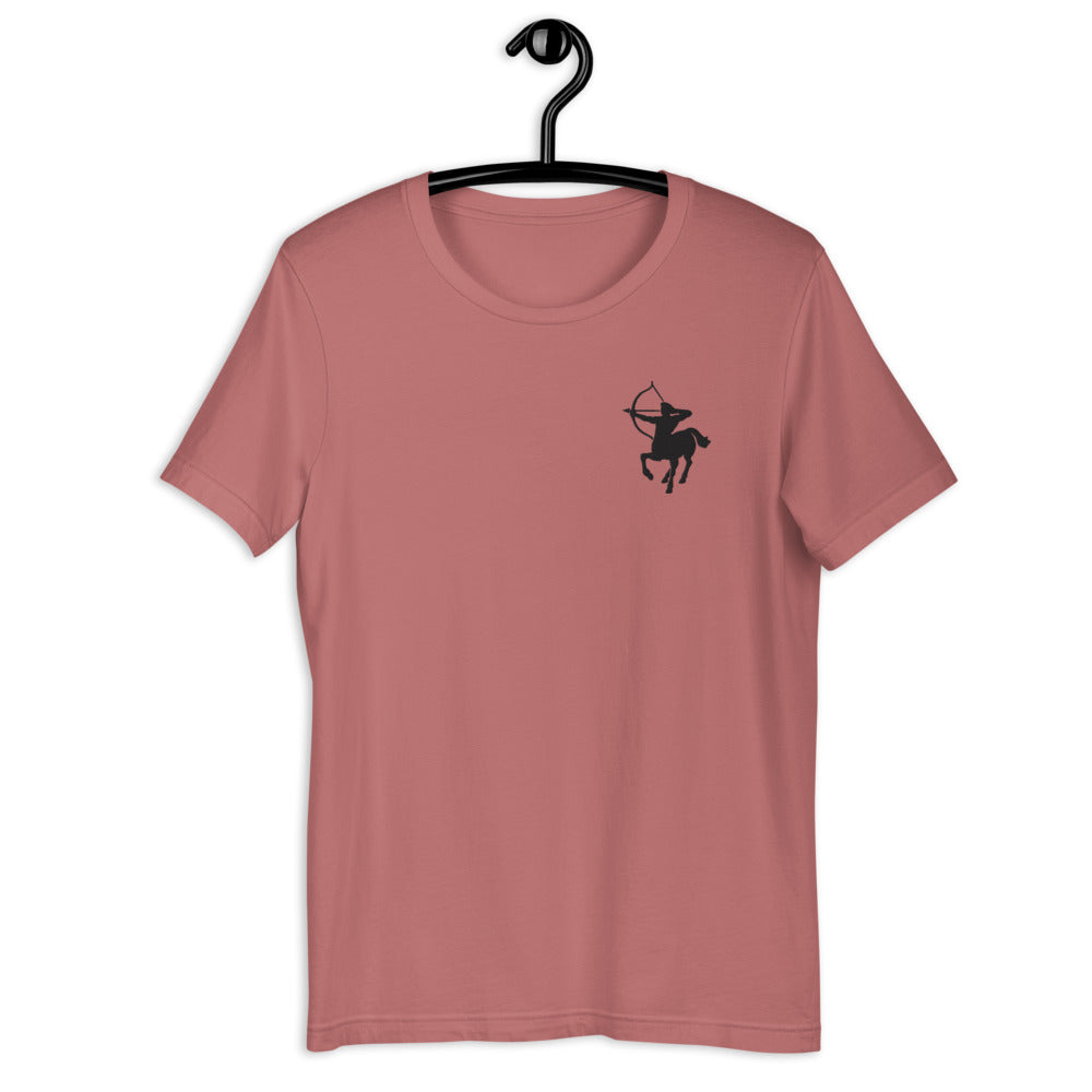 SAGITTARIUS T-SHIRT - Sagittarius Symbol Embroidery