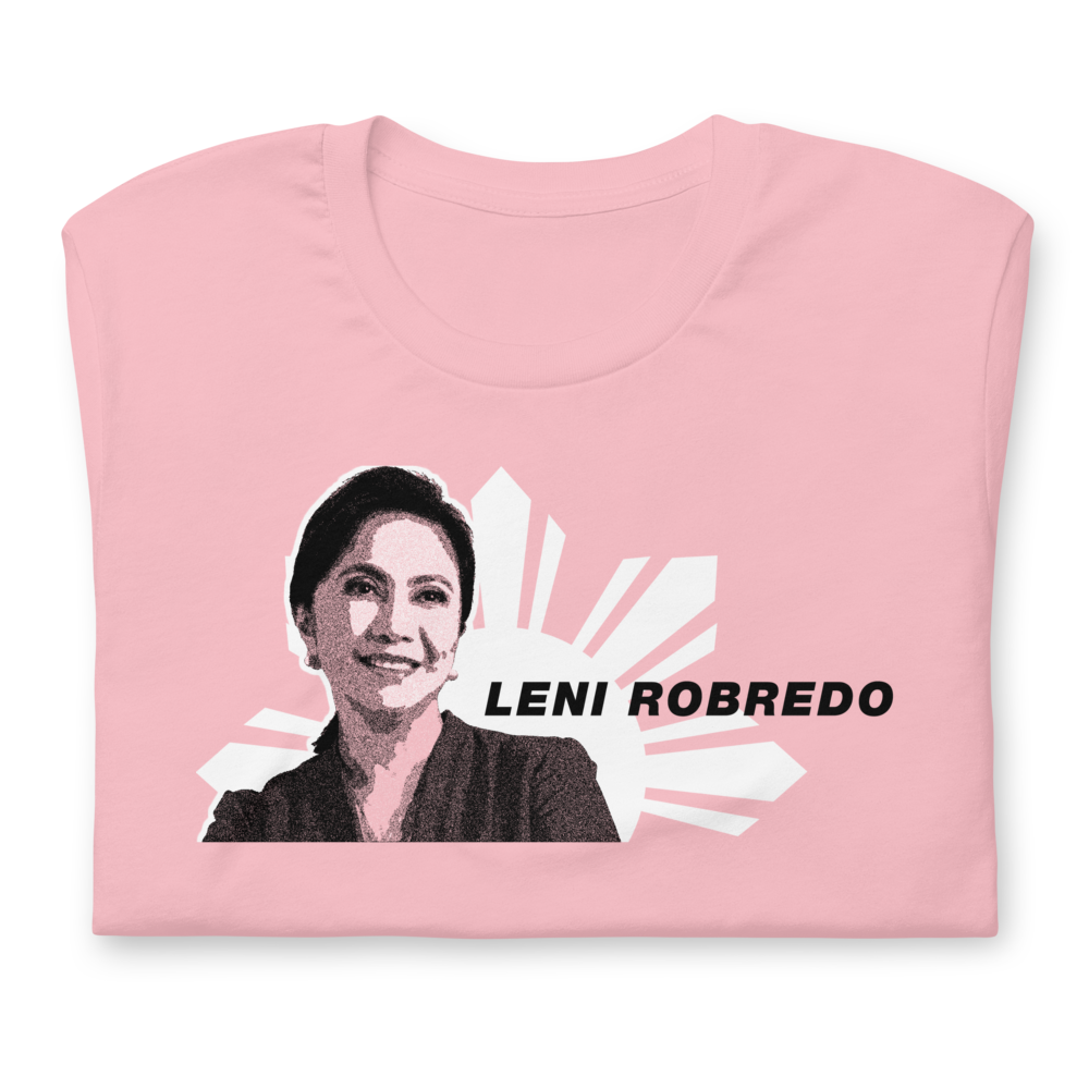 Leni Robredo Pink Shirt