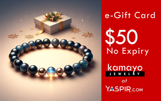 Christmas Gift Card from Kamayo Jewelry at YASPIR - Save 10% Off