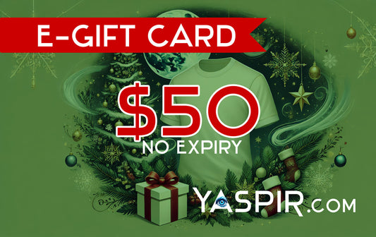 Christmas Gift Card at YASPIR