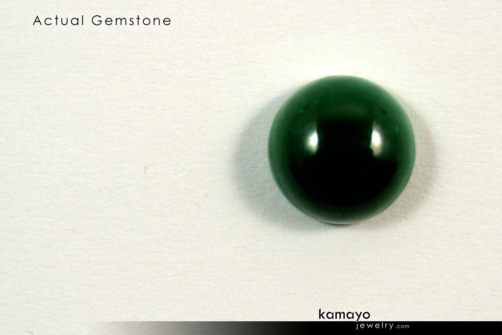 MALACHITE GEMSTONE - 10mm Round Green Loose Stone