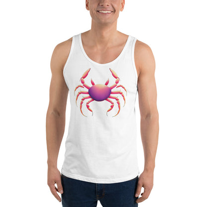 Cancer Zodiac Tank Top - White