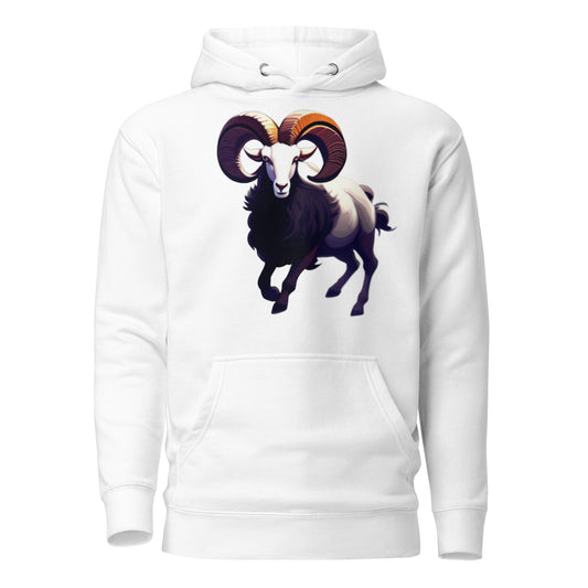 Aries Hoodie - White