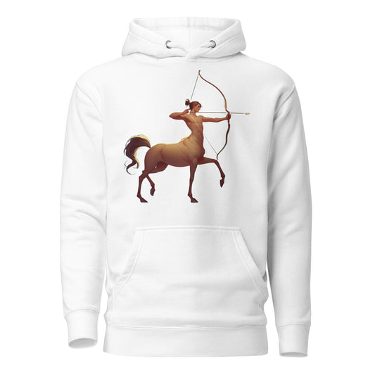 Sagittarius Hoodie - White