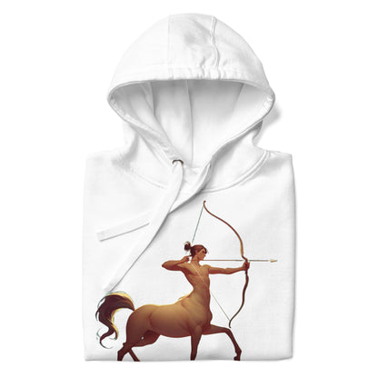 Sagittarius Hoodie - White