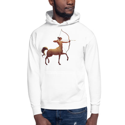 Sagittarius Hoodie - White