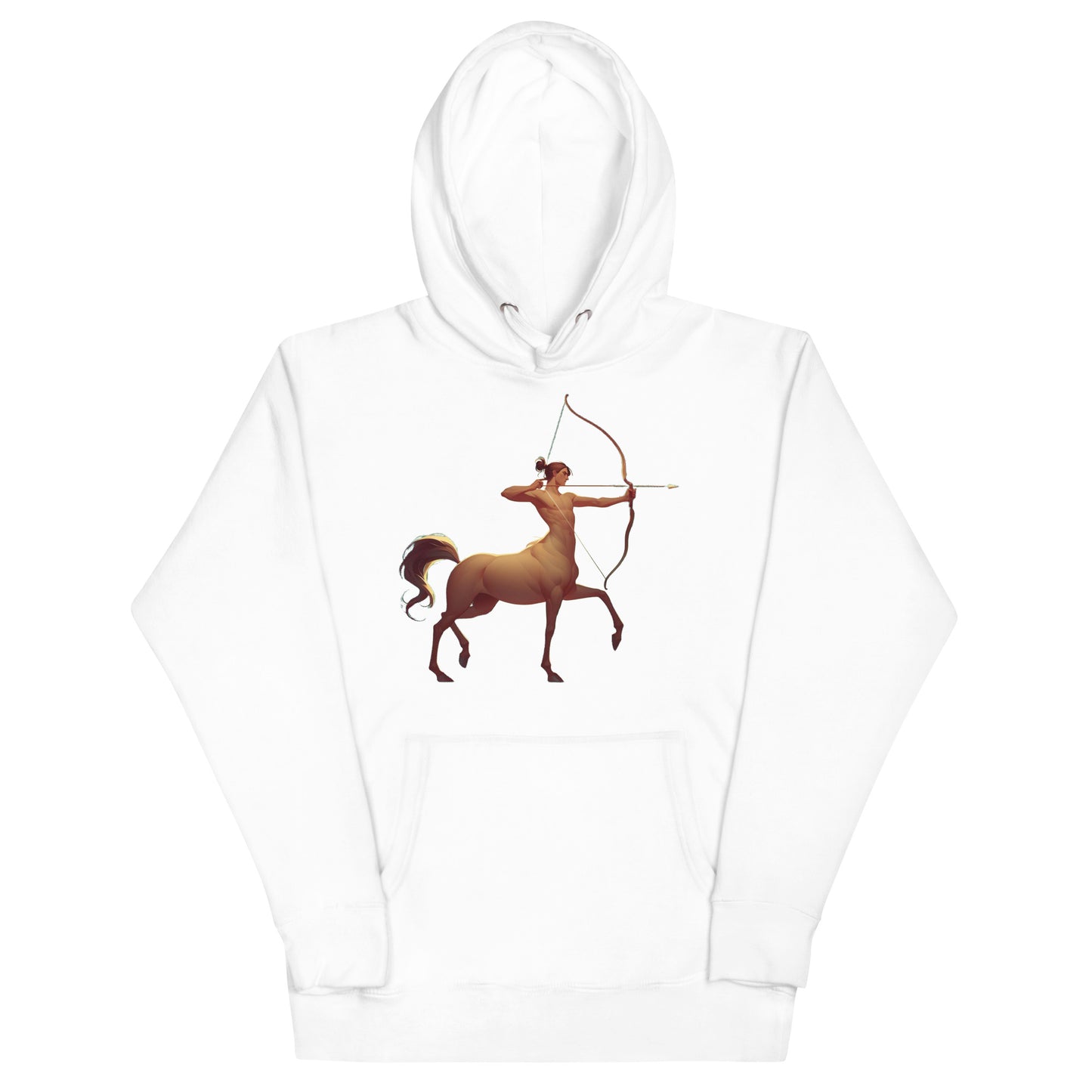 Sagittarius Hoodie - White