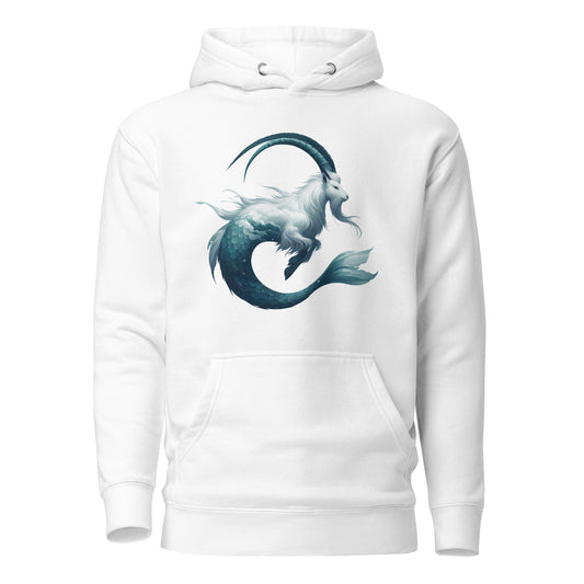 Capricorn Hoodie - White