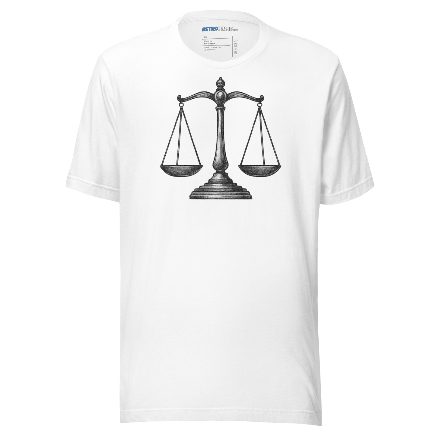 LIBRA SHIRT - Scale Sketch