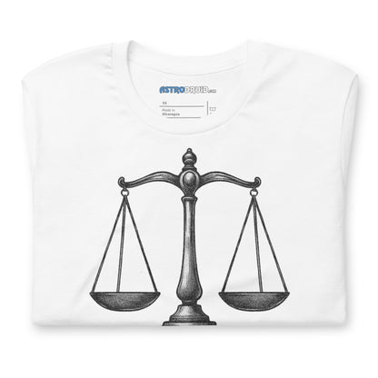 LIBRA SHIRT - Scale Sketch