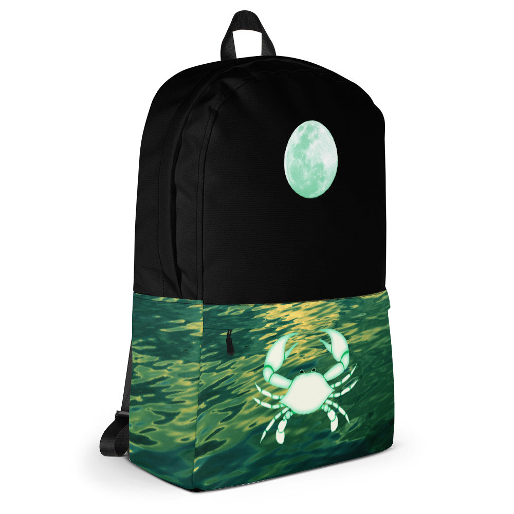 Cancer Backpack - Zodiac Element And Ruling Planet Bag