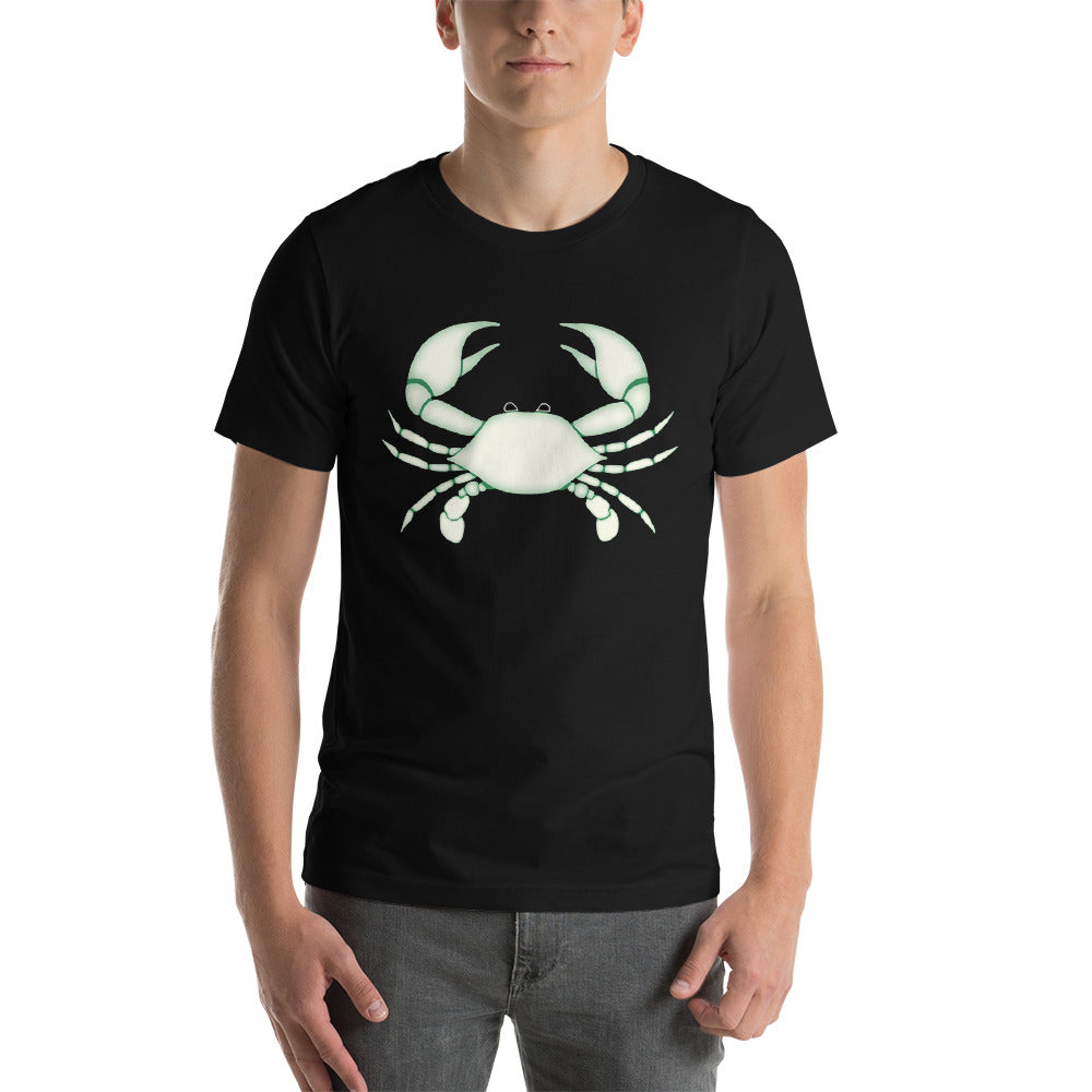 Cancer T Shirt - Sign Symbol - White Crab Graphics