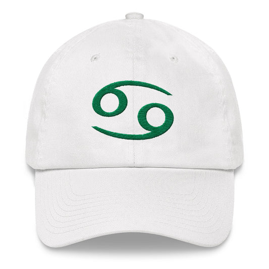 Cancer Cap - Zodiac Symbol Text Baseball Cap