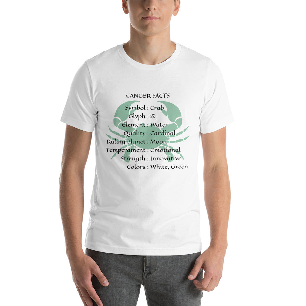 Cancer Facts Shirt - Zodiac T-Shirt For Men And Women (Unisex)