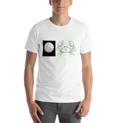 Cancer T Shirt - Sign Ruling Planet Design