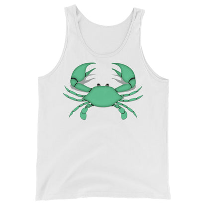 Cancer Tank Top - Zodiac Symbol - Green Crab Graphics