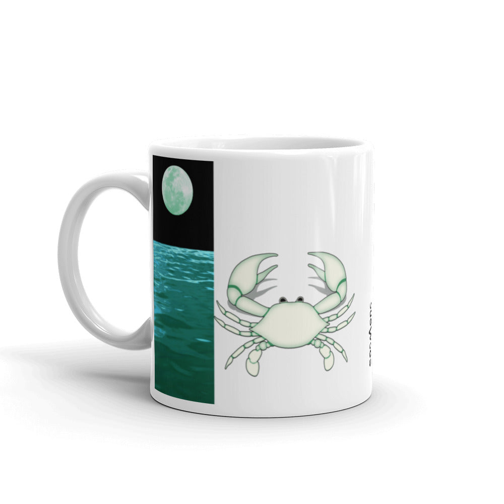 Cancer Mug - Constellation, Element And Ruling Planet Cup