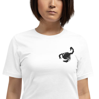 SCORPIO T-SHIRT - Scorpio Symbol Embroidery